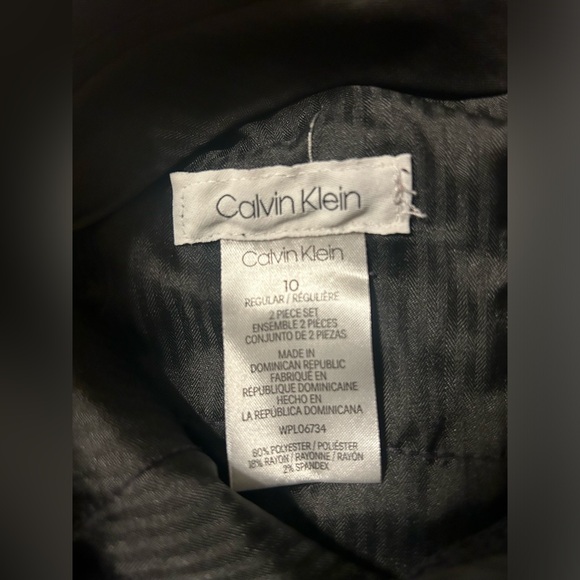 CALVIN KLEIN Boys 2-Piece Formal Tuxedo Suit Set Size 10 - Picture 14 of 15